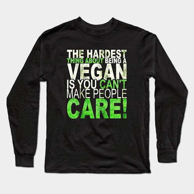 Vegan Long Sleeve T-Shirt by Stoney09